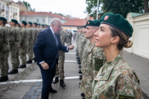 Laurynas Kasčiūnas nusprendė – kariauti eis ir moterys, ir pensininkai